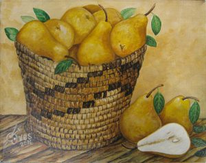 Pears in a Basket